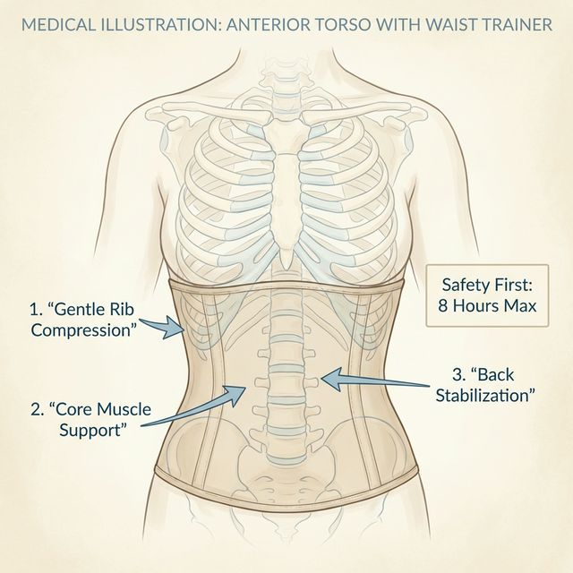 Waist Trainer Medical Safety Diagram